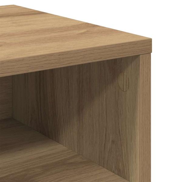 Nachttisch Eiche handwerklich 40 x 30 x 30 cm Holzwerkstoff