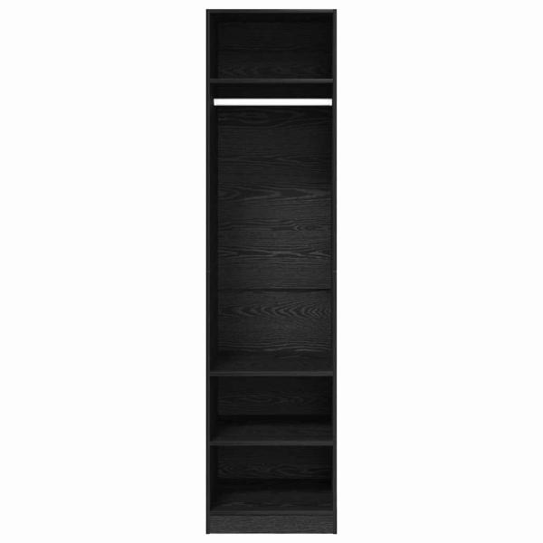 Kleiderschrank Schwarze Eiche 50 x 50 x 200 cm Holzwerkstoff