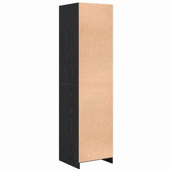 Kleiderschrank Schwarze Eiche 50 x 50 x 200 cm Holzwerkstoff