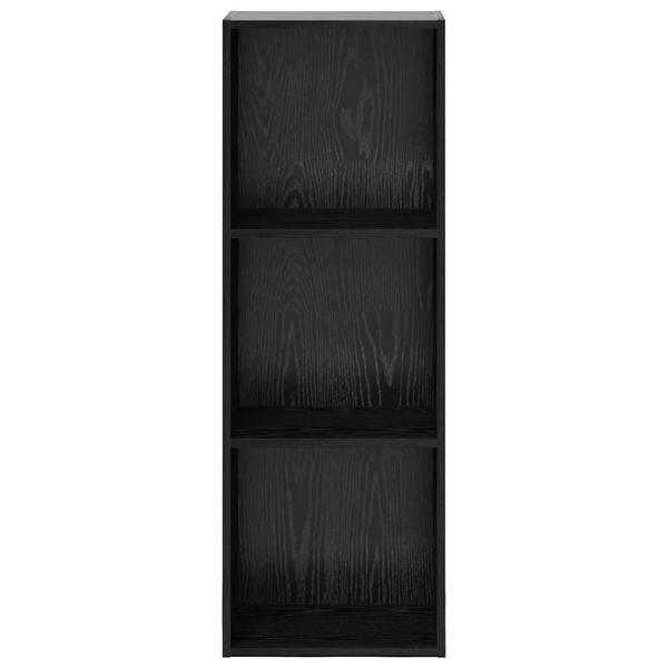 Bücherregal Schwarze Eiche 40 x 30 x 114 cm Holzwerkstoff