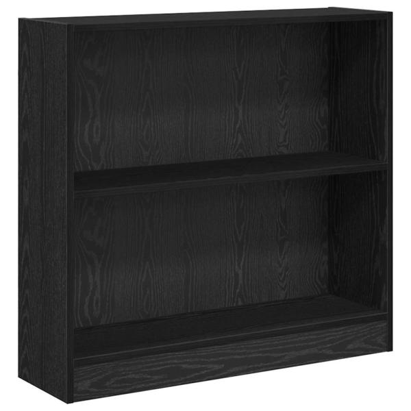 Bücherregal Schwarze Eiche 80 x 24 x 109 cm Spanplatte