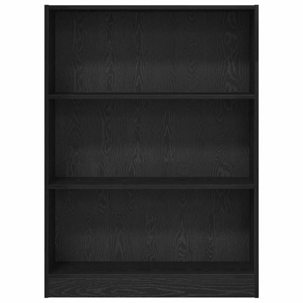 Bücherregal Schwarze Eiche 80 x 24 x 109 cm Spanplatte