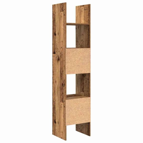 Bücherregal Altholz 40 x 35 x 180 cm Holzwerkstoff