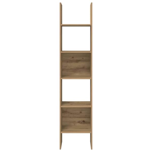 Bücherregal Eiche handwerklich 40 x 35 x 180 cm Holzwerkstoff