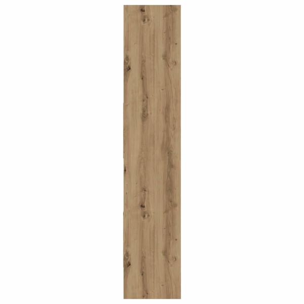 Bücherregal Eiche handwerklich 40 x 35 x 180 cm Holzwerkstoff