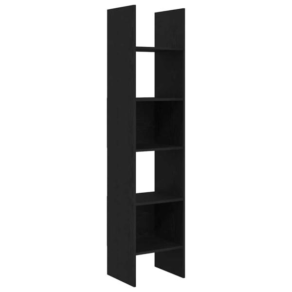 Bücherregal Schwarze Eiche 40 x 35 x 180 cm Holzwerkstoff