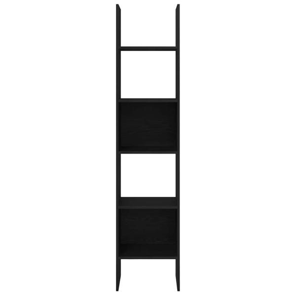Bücherregal Schwarze Eiche 40 x 35 x 180 cm Holzwerkstoff