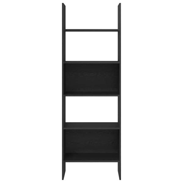 Bücherregal Schwarze Eiche 60 x 35 x 180 cm Holzwerkstoff