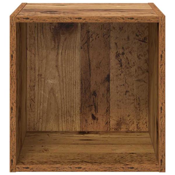 Wandschrank Altholz 37 x 37 x 37 cm Holzwerkstoff