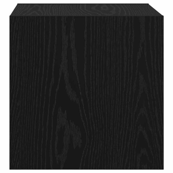 Wandschrank Schwarze Eiche 37 x 37 x 37 cm Holzwerkstoff