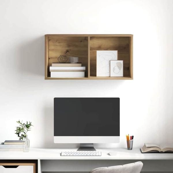 TV-Schränk Eiche handwerklich 37 x 37 x 72 cm Holzwerkstoff