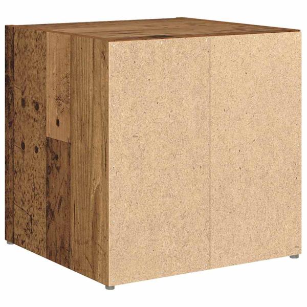 TV-Schränk 2 pcs Braun 37 x 35 x 37 cm Holzwerkstoff