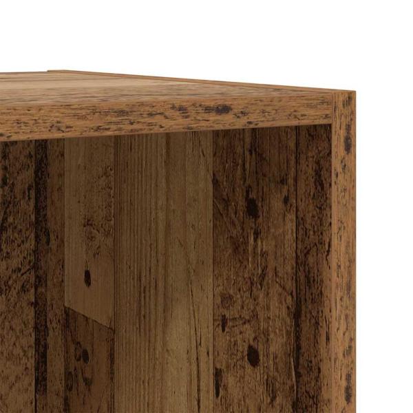 TV-Schränk 2 pcs Braun 37 x 35 x 37 cm Holzwerkstoff