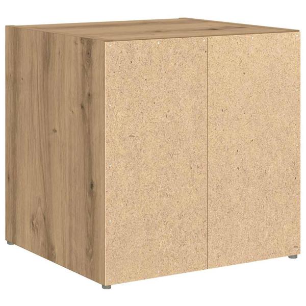 TV-Schränk 2 pcs Braun 37 x 35 x 37 cm Holzwerkstoff