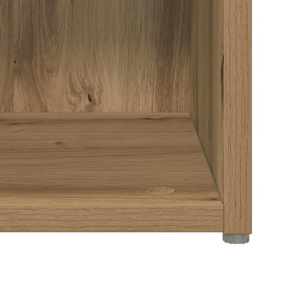 TV-Schränk 2 pcs Braun 37 x 35 x 37 cm Holzwerkstoff