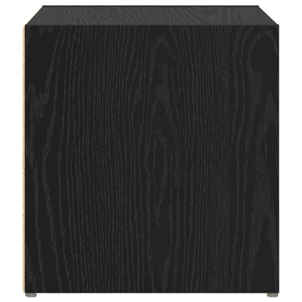 TV-Schränk 2 pcs Schwarz 37 x 35 x 37 cm Holzwerkstoff