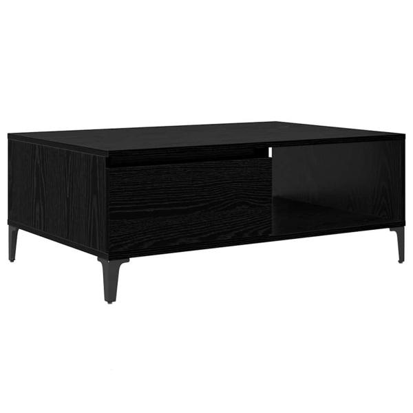 Couchtisch Schwarze Eiche 90 x 60 x 35 cm Holzwerkstoff