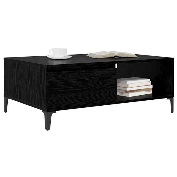 Couchtisch Schwarze Eiche 90 x 60 x 35 cm Holzwerkstoff