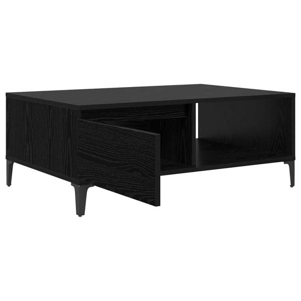 Couchtisch Schwarze Eiche 90 x 60 x 35 cm Holzwerkstoff