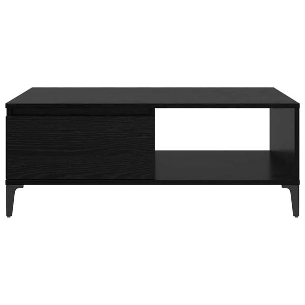Couchtisch Schwarze Eiche 90 x 60 x 35 cm Holzwerkstoff