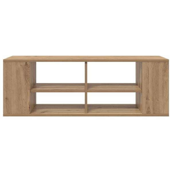 TV-Schränk Eiche handwerklich 102 x 35 x 35 cm Holzwerkstoff