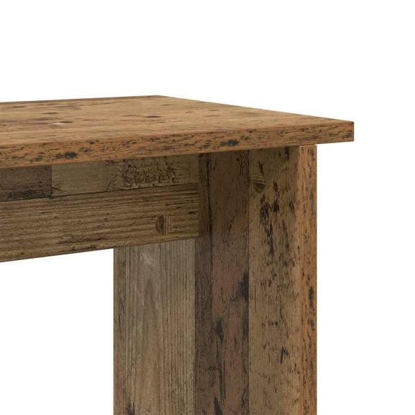 TV-Schränk mit Regal mit Speicher Altholz 180 x 30 x 43 cm Holzwerkstoff