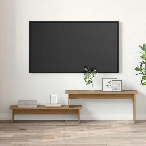 ARDEBO.de - TV-Schränk Eiche handwerklich 180 x 30 x 43 cm Holzwerkstoff