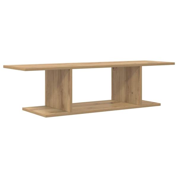 TV-Schränk mit Regal mit Speicher Braun 103 x 30 x 26,5 cm Holzwerkstoff