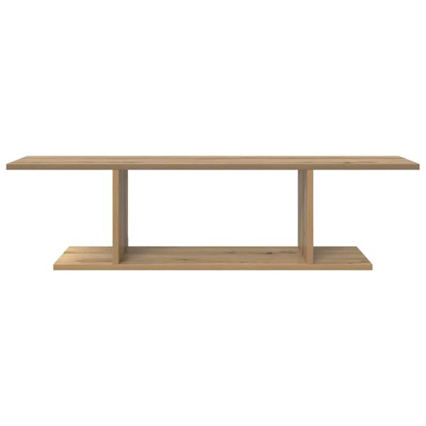 TV-Schränk mit Regal mit Speicher Braun 103 x 30 x 26,5 cm Holzwerkstoff
