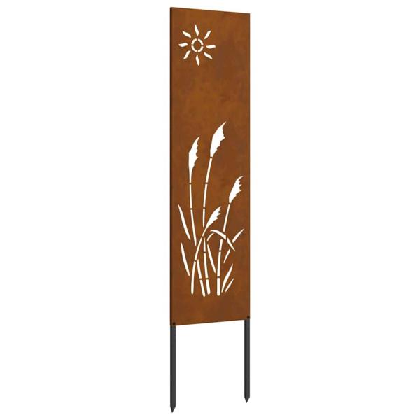 Garten dekoratives Panel Rostig 32 x 140 cm