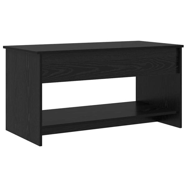 Couchtisch Schwarze Eiche 102 x 50 x 52.5 cm Holzwerkstoff