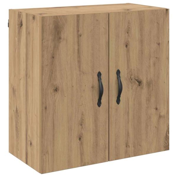 Wandschrank Eiche handwerklich 60 x 31 x 60 cm Holzwerkstoff