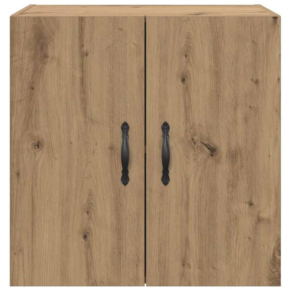 Wandschrank Eiche handwerklich 60 x 31 x 60 cm Holzwerkstoff