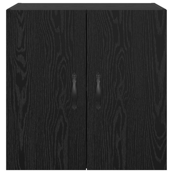 Wandschrank Schwarze Eiche 60 x 31 x 60 cm Holzwerkstoff