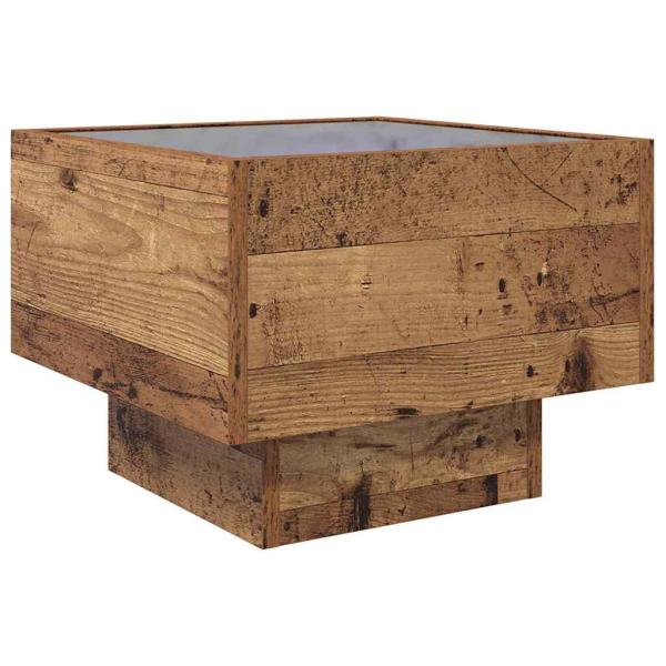 Beistelltisch Altholz 40 x 40 x 30 cm Holzwerkstoff