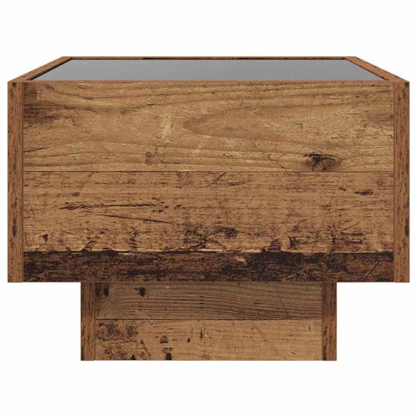 Beistelltisch Altholz 40 x 40 x 30 cm Holzwerkstoff