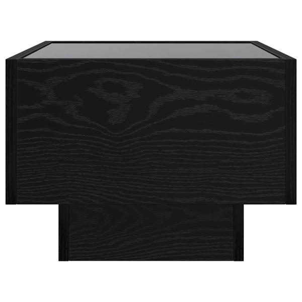 Beistelltisch Schwarze Eiche 40 x 40 x 30 cm Holzwerkstoff