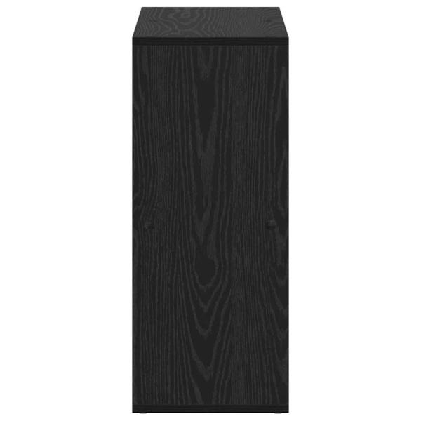 Bücherregal Schwarze Eiche 69,5 x 29 x 69,5 cm Holzwerkstoff