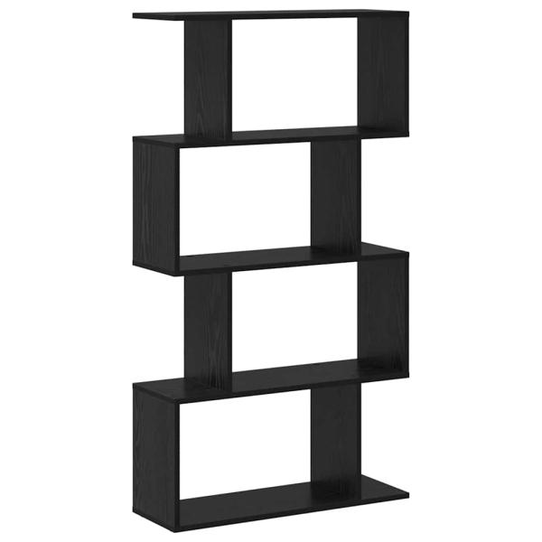 Bücherregal Schwarze Eiche 70 x 24 x 129 cm Holzwerkstoff