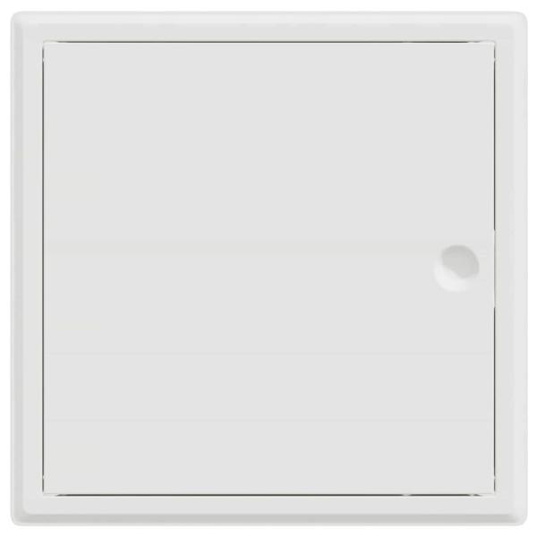 Zugangstür Weiß 30 x 30 cm Stahl