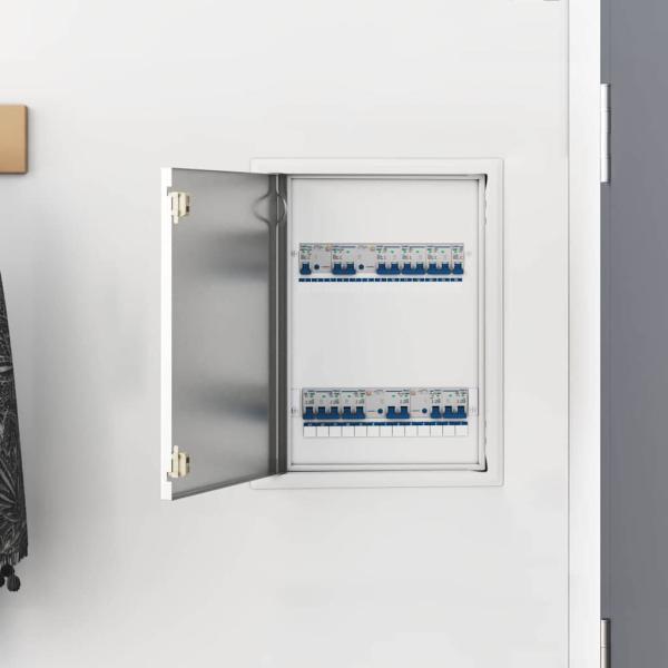 ARDEBO.de - Zugangstür Weiß 30 x 40 cm Stahl