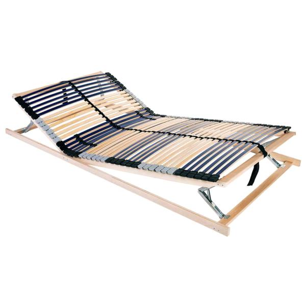 ARDEBO.de - Lattenrost Braun 100 x 190 cm Massives Buchenholz
