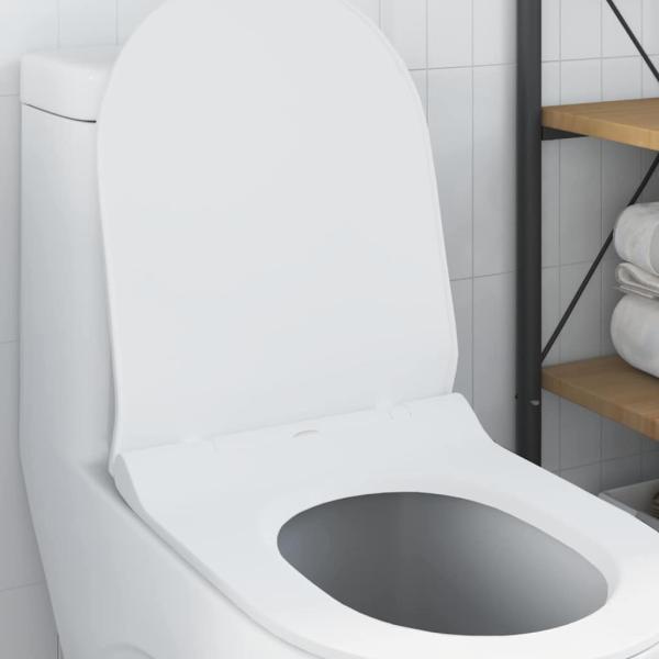 Toilettensitz Weiß 48,5 x 36 x 5 cm Polypropylen