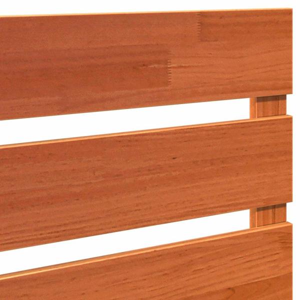 Kopfteil Wachsbraun 200,5 x 3 x 80 cm Massivholz Kiefer