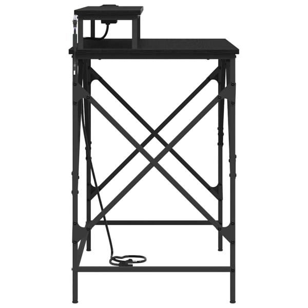 Schreibtisch Schwarze Eiche 100 x 50 x 86.5 cm Holzwerkstoff