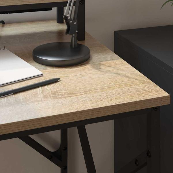 Schreibtisch Sonoma Eiche 100 x 50 x 86.5 cm Holzwerkstoff