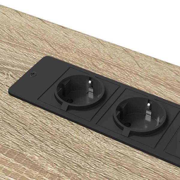 Schreibtisch Sonoma Eiche 100 x 50 x 86.5 cm Holzwerkstoff