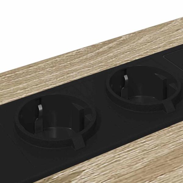 Nachttische 2 pcs Sonoma Eiche 42 x 41 x 56 cm Holzwerkstoff