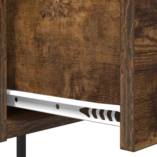 Nachttisch Räuchereiche 42 x 41 x 56 cm Holzwerkstoff