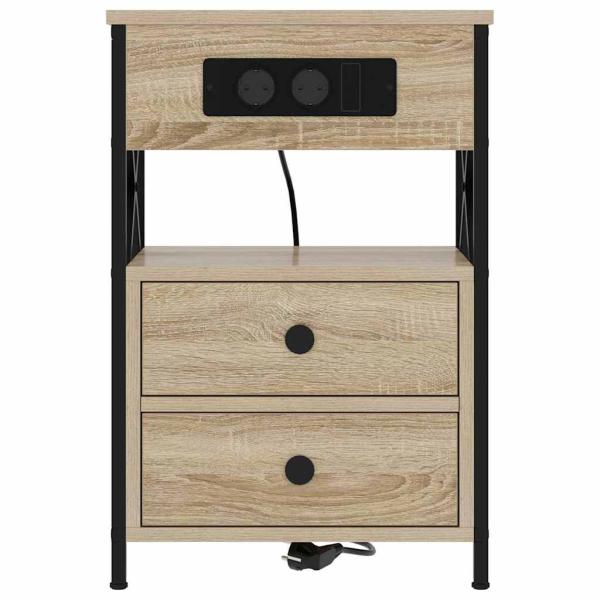 Nachttisch Sonoma Eiche 40 x 31 x 60 cm Holzwerkstoff